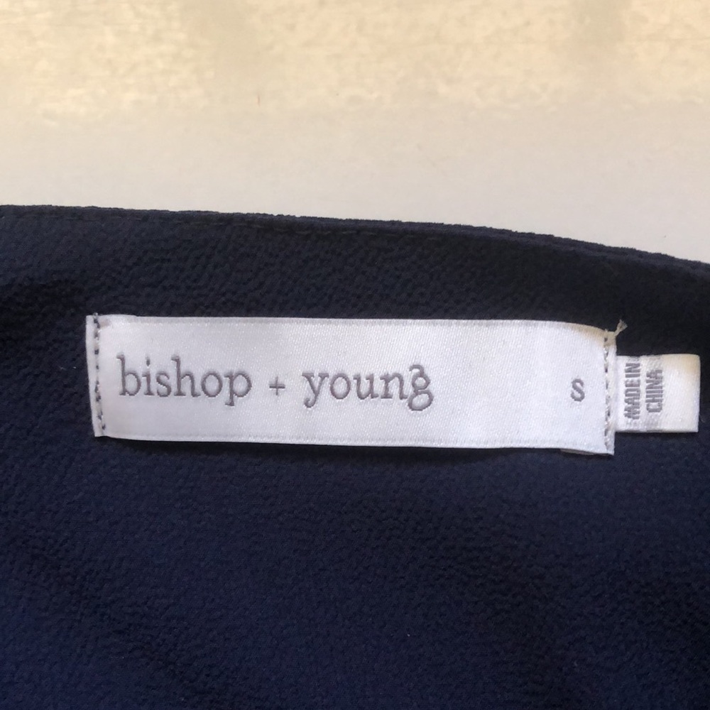 Bishop & Young Blue MIDI Dress Sz sm - Picture 5 of 6